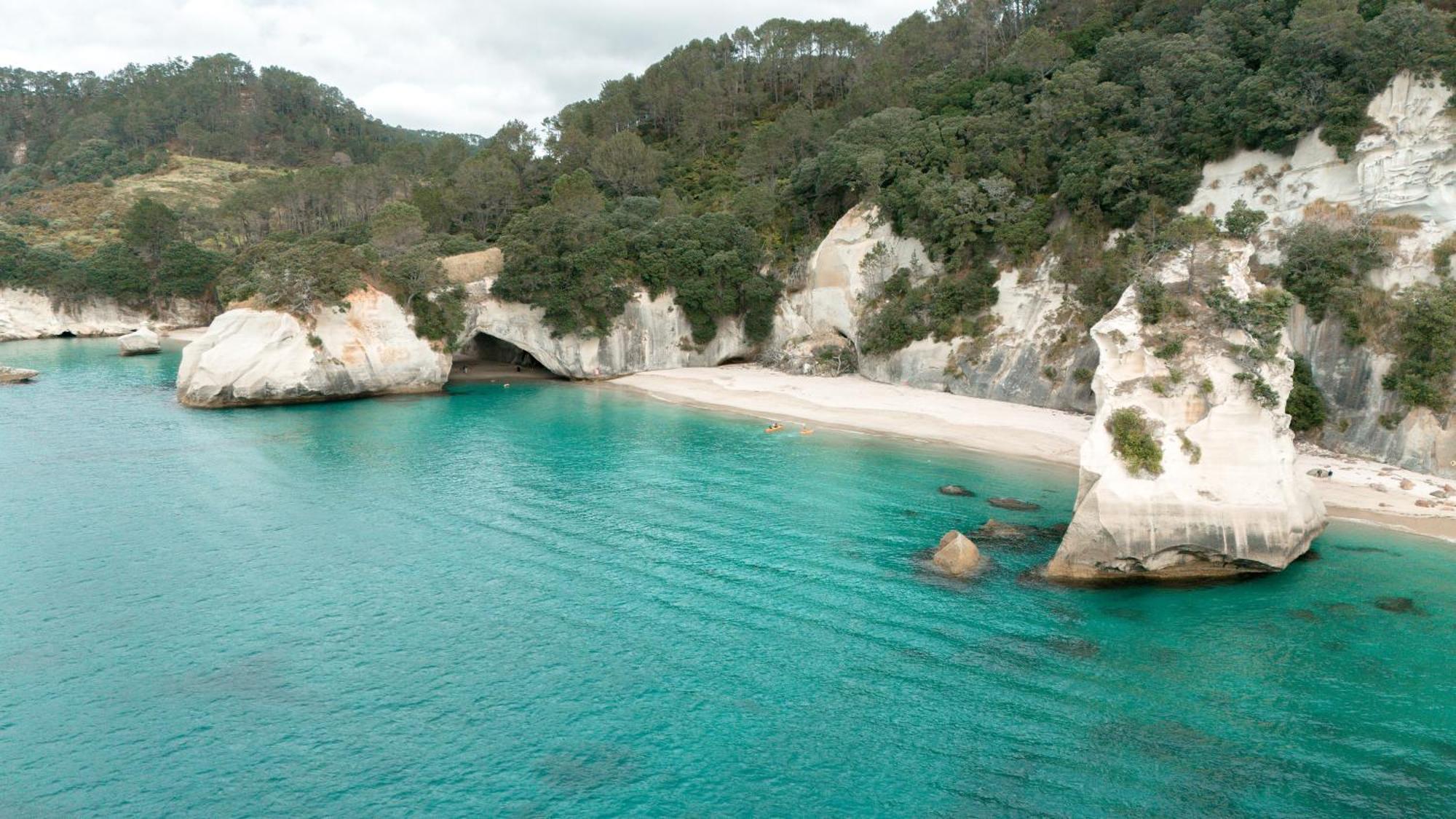 Vila Adventurer'S Chest - Taiwawe Hotwater Beach Exteriér fotografie